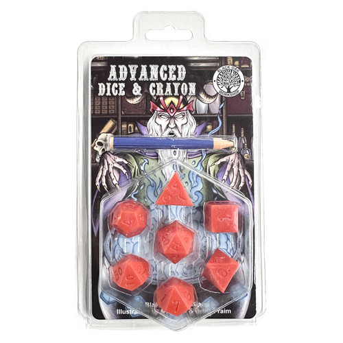 Black Oak Advanced Dice & Crayon